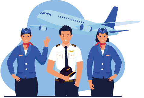 승무원 이미지